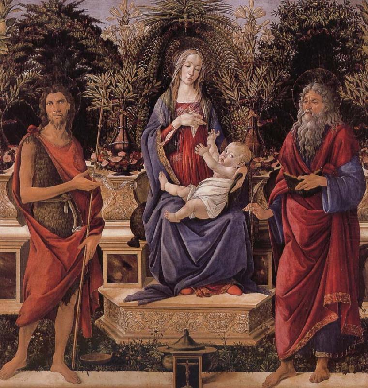 Sandro Botticelli Our Lady of subgraph china oil painting image